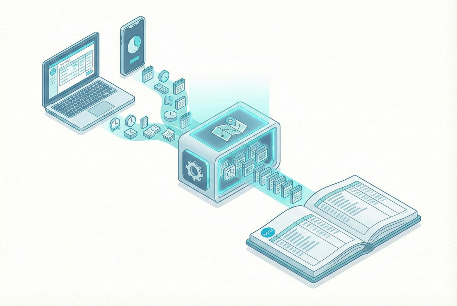 Timesheets → Xero